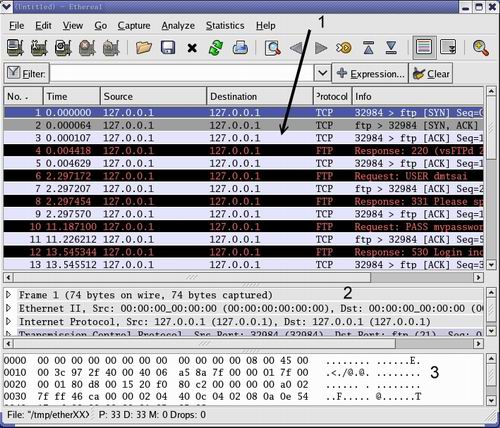 ethereal 使用范例图