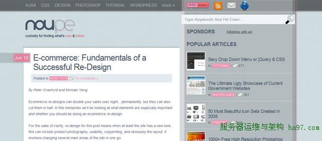 E-commerce: Fundamentals of a Successful Re-Design