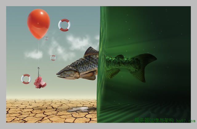 Desert Fish: Surreal Photo Manipulation Part-1 « PsAwesome★  Awesome Photoshop Tutorials