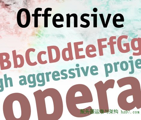 Offensive Bold free font