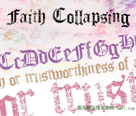 Faith Collapsing free font