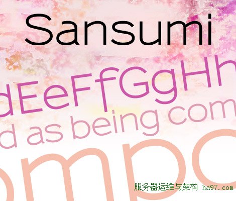 Sansumi Bold free font