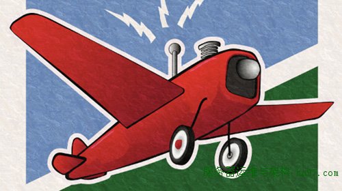 how to make a retro rc airplane poster