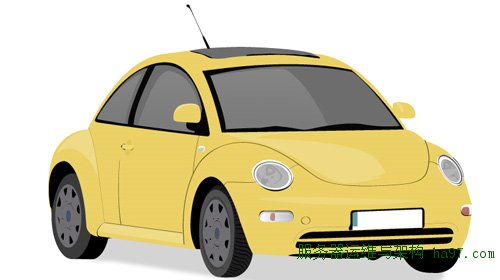 make vector car from photo in illustrator