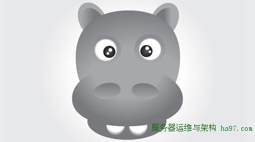 how to create face of a hippo using illustrator