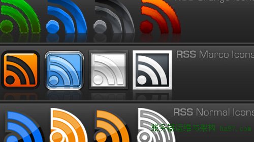 345 free rss icons