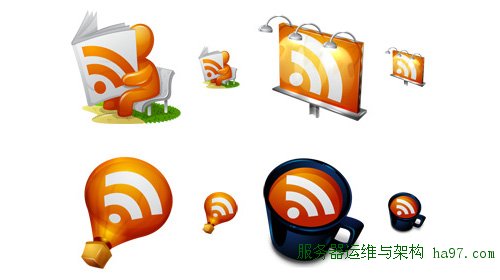 fresh, free and gorgeous rss/feed icons