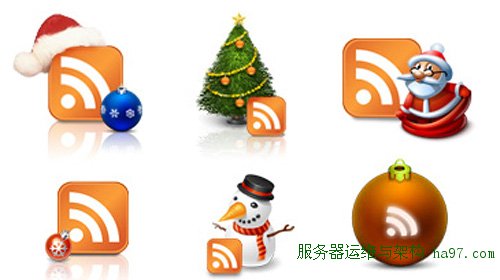 the real christmas rss icons