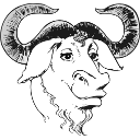GNU logo 128
