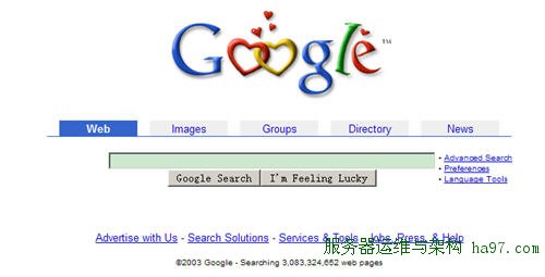 Google首页