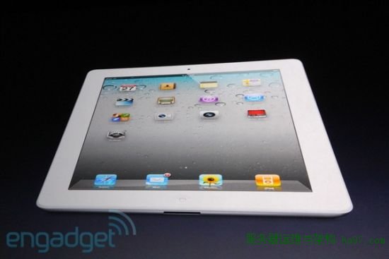 白色版iPad 2